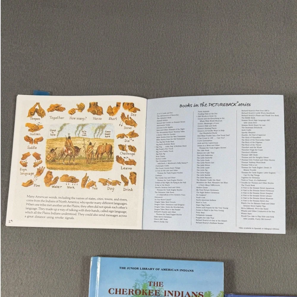 Native American History Kids Book Lot | Trail‎ of Tears | Cherokee | Shoshone